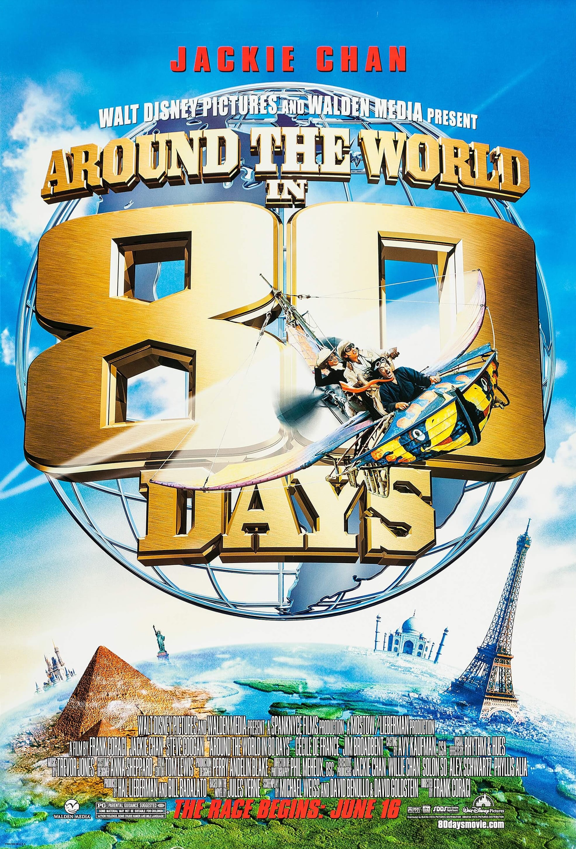 کالکشن فیلم های Jackie Chan  Around the World in 80 Days 2004 