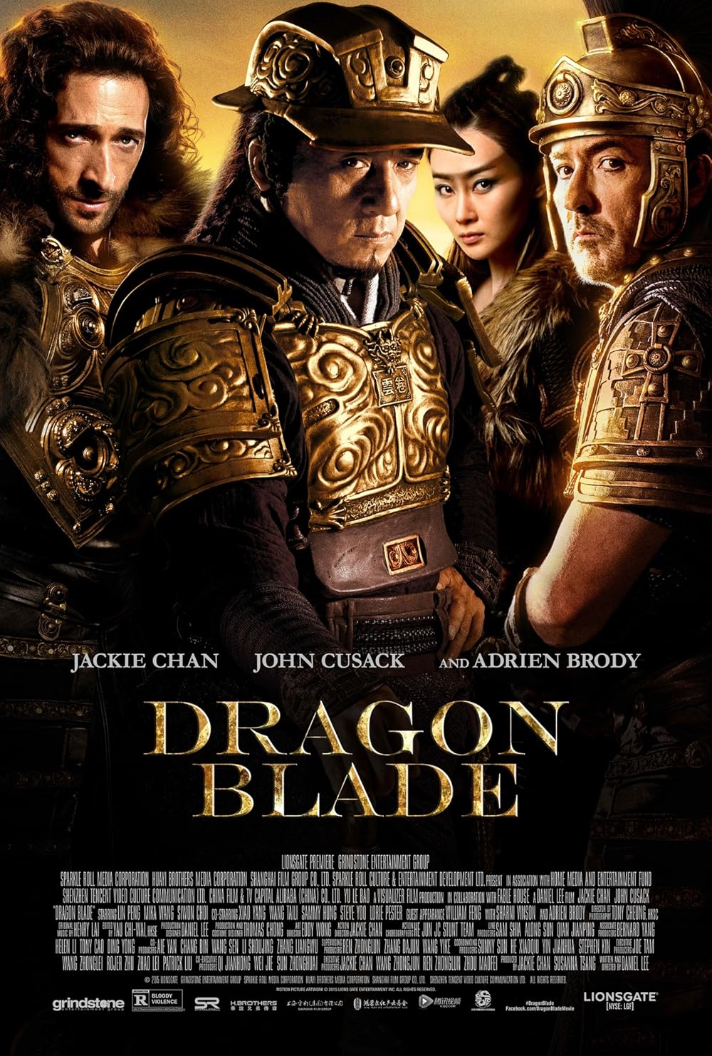 کالکشن فیلم های Jackie Chan  Dragon Blade 2015 