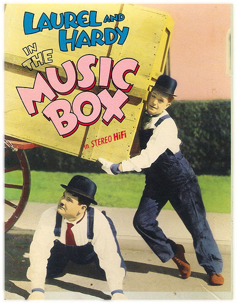 کالکشن کامل لورل و هاردی  The Music Box 1932
